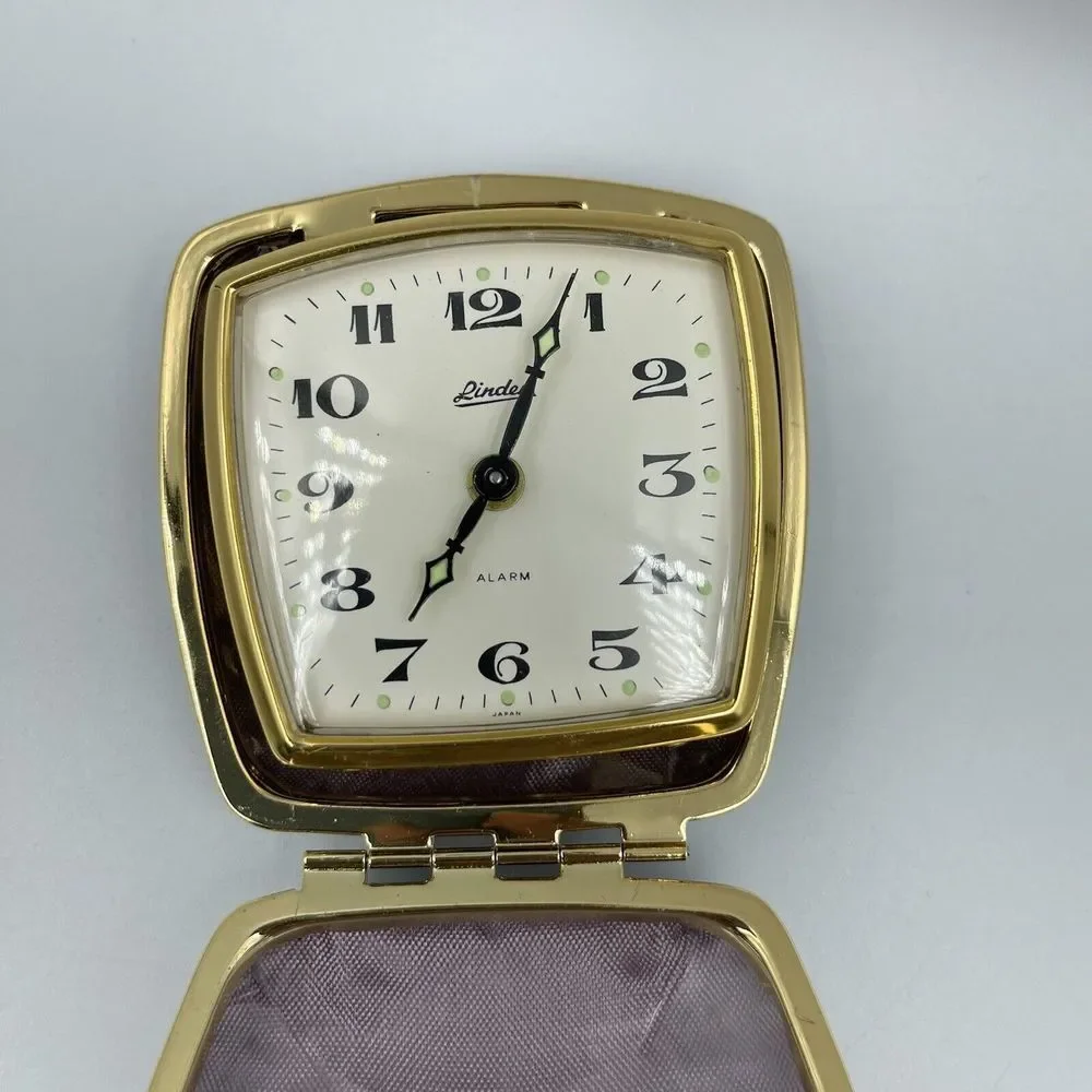 VINTAGE LINDEN TRAVEL ALARM CLOCK No 461